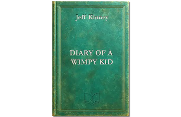 Diary of a Wimpy Kid by Jeff Kinney book cover