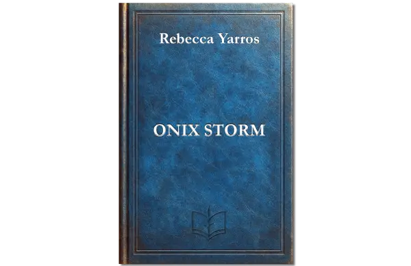 Onyx Storm book cover