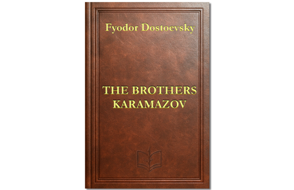 The Brothers Karamazov by Fyodor Dostoevsky book cover